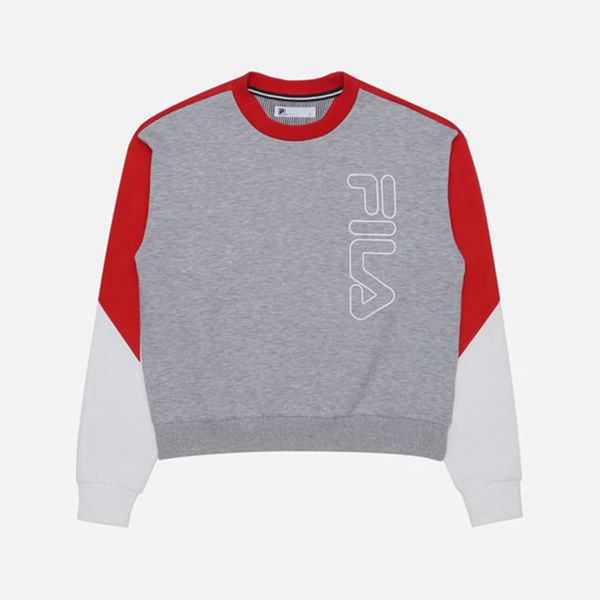 Fila Golf Women's Sweatshirts - Red/Grey,NZ 705-8374